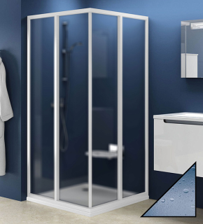 Душевая дверь Ravak Supernova SRV2-80 S 14V4010211 Pearl профиль белый